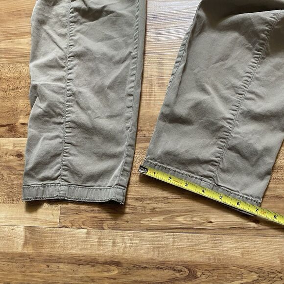 CHICO’S Sz 0.5 Tan Gorpcore Casual Utility Outdoor Twill Hiking Pants Stretch 6 - Picture 16 of 16